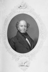 Martin van Buren，来自“美国历史”卷。二，由TW Hunt雕刻的Charles Mackay 作者 亨利·英曼
