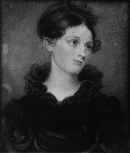 一位女士的画像，约。 1820年。 作者 亨利·英曼