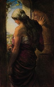 敞开的门》，1922年。 作者 亨利·约翰·斯托克