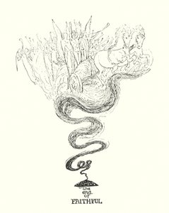 约翰-班扬的《天路历程》插图（石版画） 作者 亨利·正义·福特