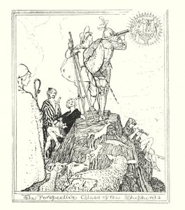 约翰-班扬的《天路历程》插图（石版画） 作者 亨利·正义·福特