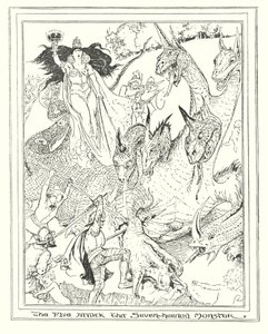 约翰-班扬的《天路历程》插图（石版画） 作者 亨利·正义·福特