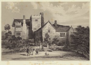 斯塔福德郡的Throwley Hall 作者 亨利·拉克·普拉特