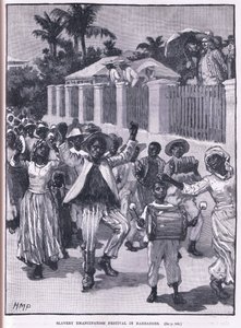1834年巴巴德州的奴隶制解放节 作者 佩吉特亨利万豪酒店
