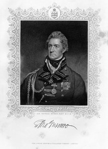 托马斯·芒罗（Thomas Munro）爵士（1761-1827），苏格兰士兵和政治家，十九世纪。