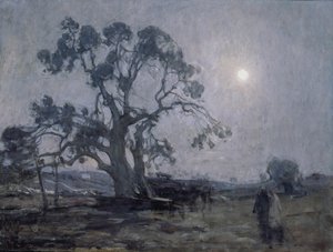 亚伯拉罕的橡树，1905年。 作者 亨利·奥萨瓦·坦纳