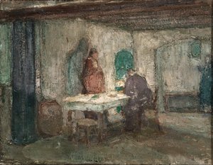 他消失在他们的视线之外，约1898年。