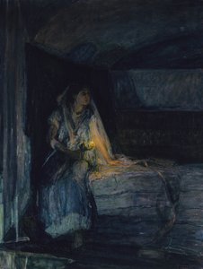 玛丽，约1914年。 作者 亨利·奥萨瓦·坦纳
