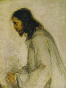 救世主》，约1900-1905年。 作者 Henry Ossawa Tanner