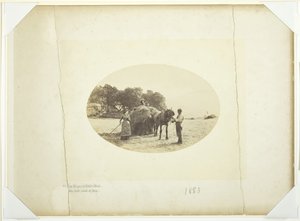 在卡德-伊德里斯山坡上，最后一车干草，1883年。 作者 亨利·桃·鲁滨逊