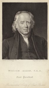威廉-艾伦--英国药学会首任会长（1770-1843 年）（雕刻） 作者 亨利·佩罗内（后）布里格斯