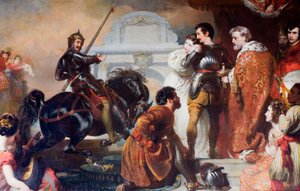 罗多蒙对罗杰罗的挑战，1827年。