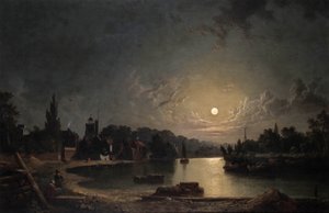 1835年，月光下的特威克纳姆