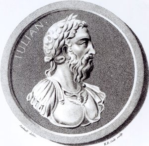 Didius Julianus的肖像，来自&39;罗马帝国的衰落和衰落的历史&39;第7卷第137页。作者：Edward Gibbon，1808