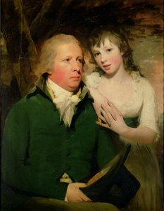 亚历山大·唐爵士和他的女儿伊丽莎白 作者 Henry Raeburn