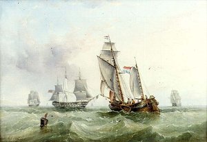 荷兰和英国航运