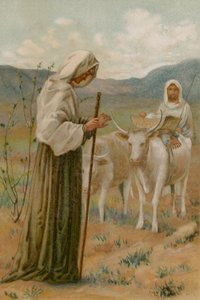 Hannah and Samuel (chromolitho) 作者 亨利·莱兰德