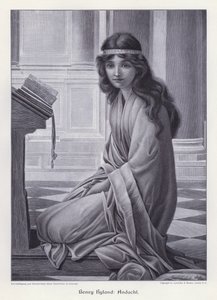 Prayer (engraving) 作者 亨利·莱兰德