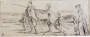 不吉利的道路，来自《图形》杂志的插图，约1870年出版（平版）。 作者 亨利·桑德考克