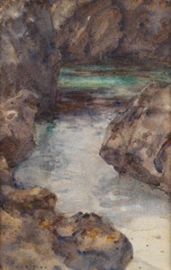 海湾（水彩画） 作者 亨利·斯科特·图克