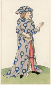 Garter的骑士，1470年， 作者 亨利·肖