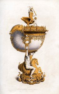 杯，c1530，1843年。 作者 亨利·肖