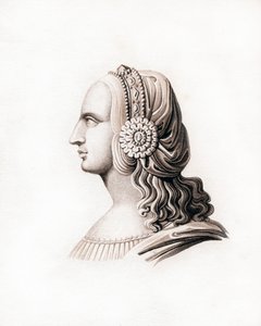 头饰，16世纪初，1843年。