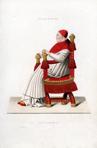 塞克斯图斯四世教皇，1471-1484年，1843年。 作者 亨利·肖