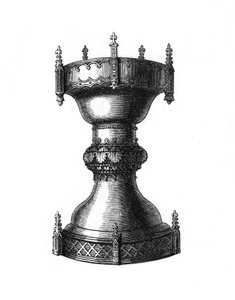 宗教或家用船只，15世纪，1843年。