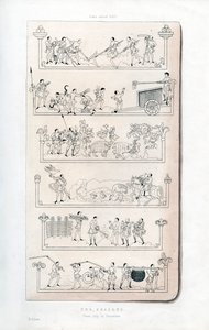 四季，c1050，1843年。 作者 亨利·肖
