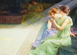 彩虹色，约1895年