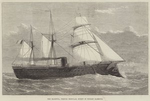 Magenta，法国Ironclad，在土伦港烧毁