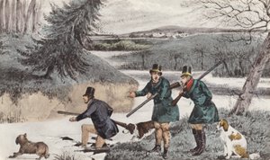 米顿冬季拍摄（平版） 作者 亨利·托马斯（之后）阿尔肯