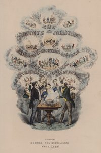 Title-page illustration for Jorrocks Jaunts and Jollities (colour litho) 作者 亨利·托马斯（之后）阿尔肯
