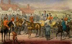 乔罗克斯先生宣布自己无力订阅萨里猎犬，1838年 作者 亨利·托马斯·阿尔肯