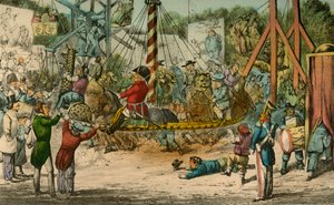 乔罗克斯先生于1838年在圣克劳德的宴会上骑行 作者 亨利·托马斯·阿尔肯