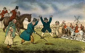 老汤姆，老兵野兔及其经历，1838年 作者 亨利·托马斯·阿尔肯