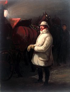 邮件的司机，1832年 作者 亨利·托马斯·阿尔肯