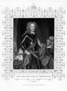 约翰·丘吉尔（John Churchill），马尔堡第一公爵，英国军官，十九世纪。 作者 亨利·托马斯·赖尔