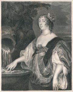 露西·珀西（Lucy Percy），卡莱尔伯爵夫人（Countess of Carlisle），建于19世纪163年代中期-1163年。 作者 亨利·托马斯·赖尔
