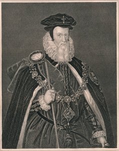 伯爵利勋爵威廉·塞西尔（William Cecil），十九世纪中叶。 作者 亨利·托马斯·赖尔