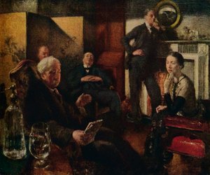 谷中的周六夜（1928-9） 作者 亨利·唐克斯