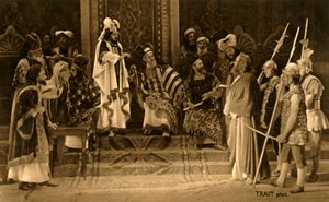 耶稣在圣公会面前，1922年。