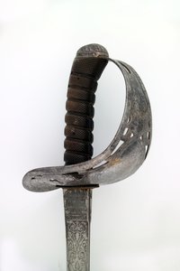 炮兵军官的剑，属于孟加拉炮兵Tyrwhitt Pulman上尉，1859年