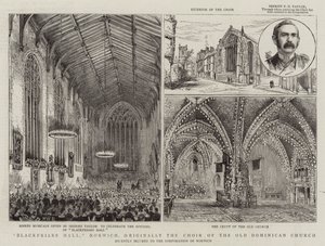 Blackfriars Hall，Norwich，最初是多米尼加老教堂的合唱团 作者 亨利威廉布鲁尔