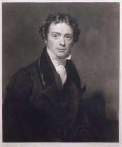 Michael Faraday（1791-1867）的肖像由Samuel Cousins（1801-87）1830年刻