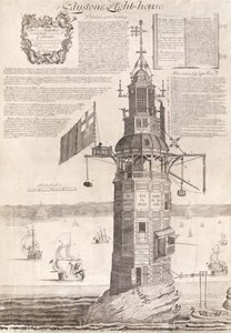 Edystone灯塔，酒吧。约1762年