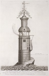 埃德斯通灯塔由Henry Roberts（1761年，1761年）刻