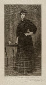黑衣女士 作者 威廉·梅里特·蔡斯