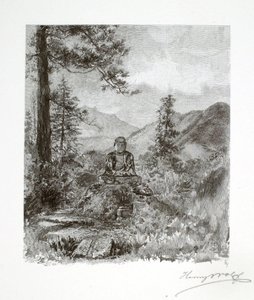 大屋地藏像 作者 约翰·拉法格